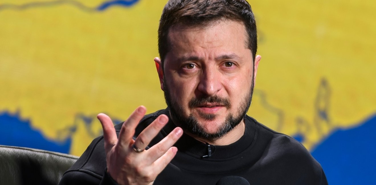 Volodymyr Zelenskyj Ukrainas president